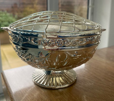 Vintage Silver Plated Embossed