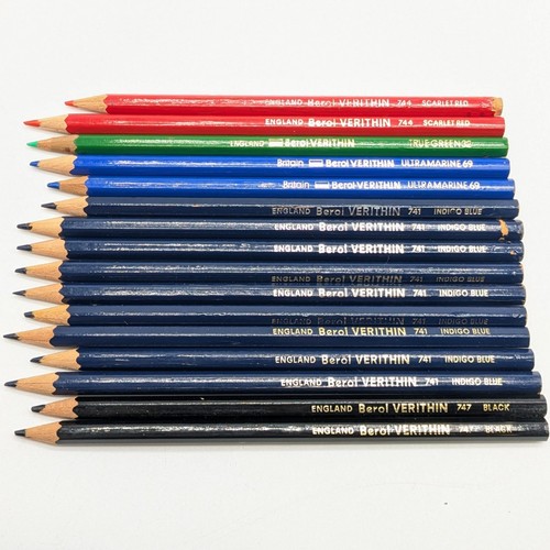 Vintage berol verithin - verithin, colored
