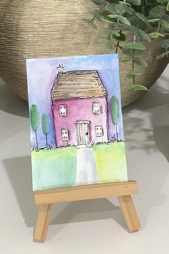 Aceo original painting - aceo,