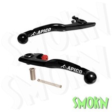 KTM Levers fit SX SX-F EXC EXC-F 250-530 06-13 Apico Brake & Clutch Forged Black