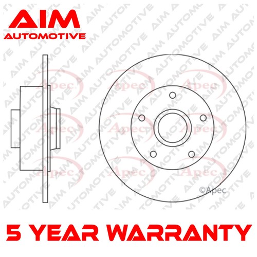 Brake disc rear aim fits - brake,