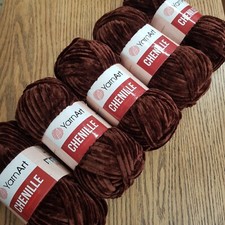 YarnArt Chenille Yarn Knitting