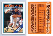 Doug Sisk - Mets #763 Topps 1988 Baseball Trading Card