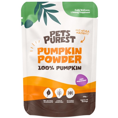 Pumpkin powder for dogs 250g - pumpkin,