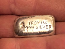 1 Troy Oz Silver Bar - NEW