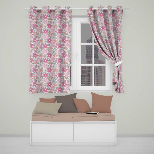 Blackout eyelet curtains - blackout,