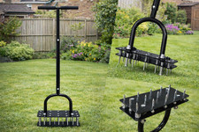 Lawn aerator manual - lawn,