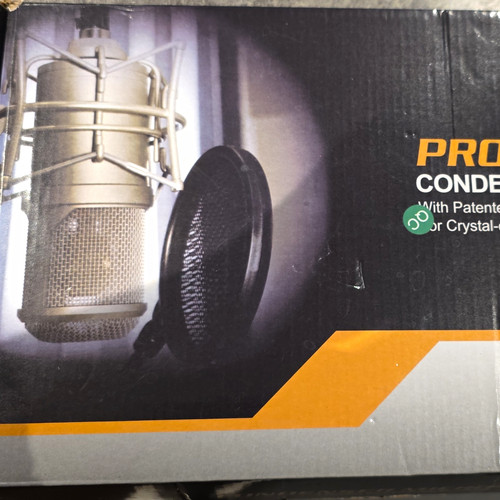 Wired condenser microphone - wired,