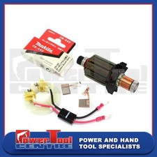 Makita Armature, Brush Holder & CB440 Carbon Brushes To Fit BDF458 DDF458 Drill