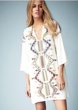 Kate Moss Topshop Cream Kaftan