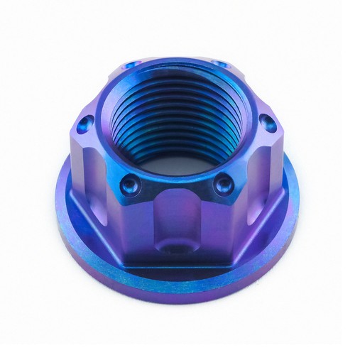 Titanium axle nut - nut, m18