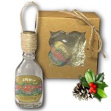 Glayva Scottish Whisky Liqueur Artisan Vintage Glass Bottle Unique Ornament