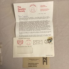 4 x Spastics Society First Day