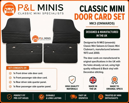 Classic mini door cards - classic,