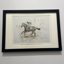 Nijinsky epsom derby framed - derby,
