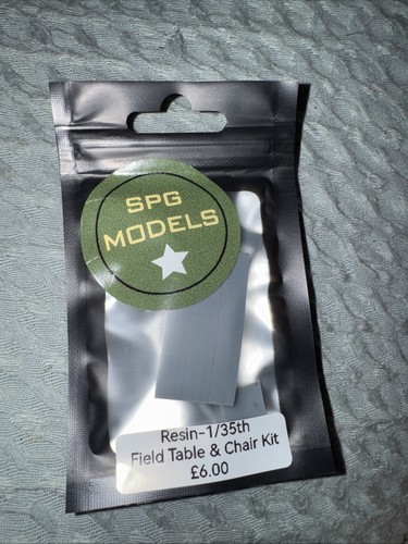 Resin 35th field - table, &