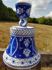 Vintage Blue & White Iznik Art