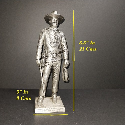John wayne spelter figurines - john,