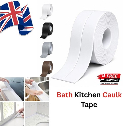 Bath kitchen caulk - kitchen, tape
