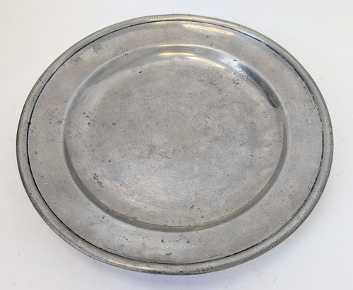 Antique 18thc swiss pewter - antique,