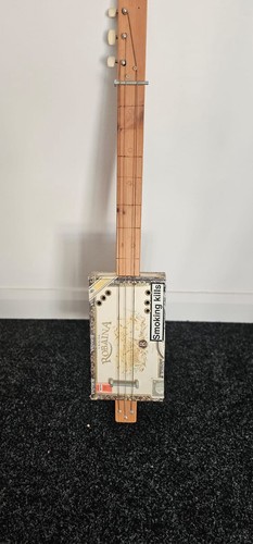 Cigar box guitar unique - guitar,