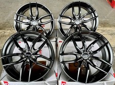 20" Black Vosso Alloy Wheels