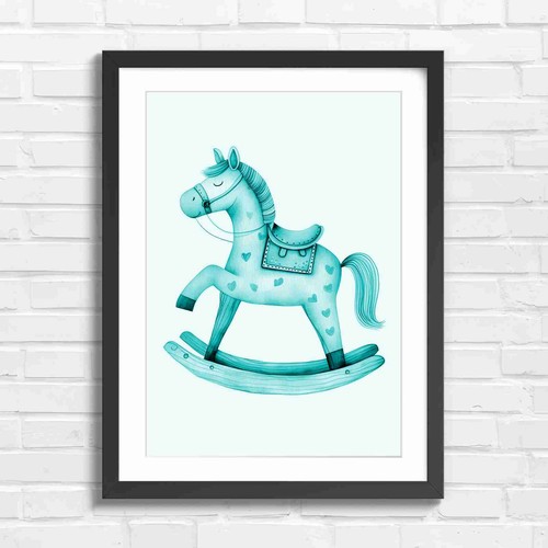 Whimsical wooden rocking - whimsical,