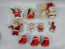 Vintage 60s Flocked Christmas