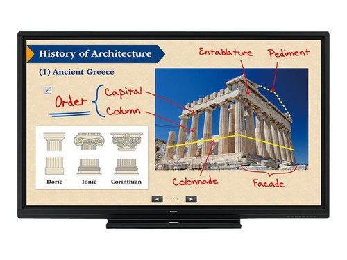 Sharp pn70sc5 touchscreen - 70",