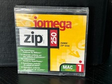 Iomega zip disk 250MB Mac