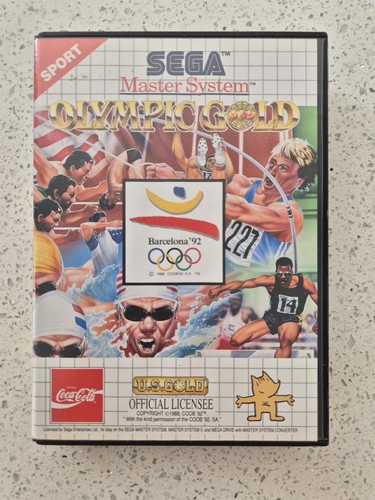 Olympic gold sega master - gold.,