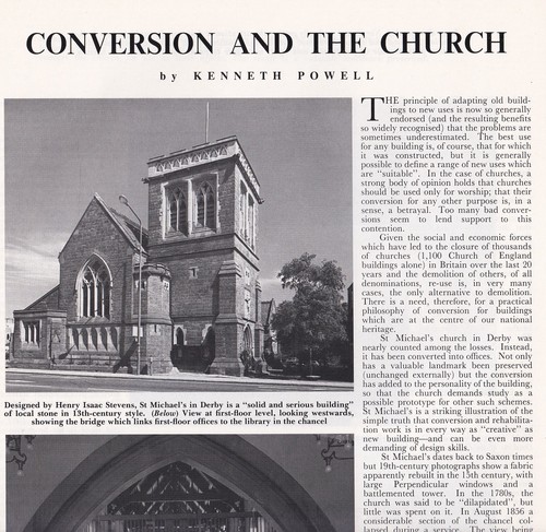 Converting and conserving - and,