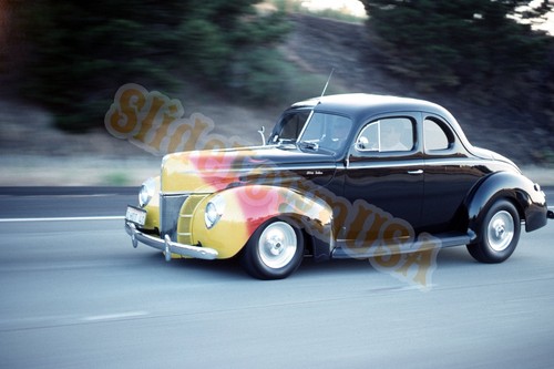 Vtg 35mm slide 1940 - vtg, coupe