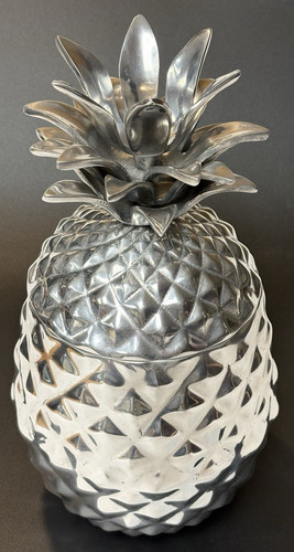 Cast aluminum pineapple - aluminum,