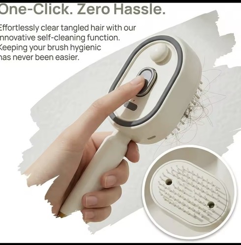 Electric steam hair brush - electric,