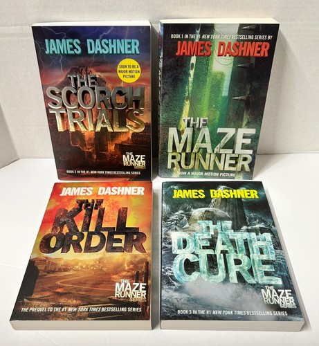 Lot james dashner - 4, pb