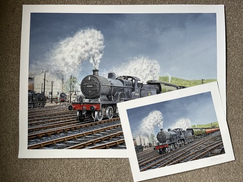 Railway paintings and - paintings, prints