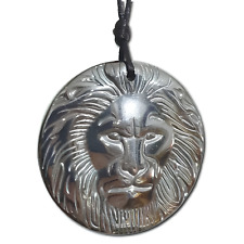 Hematite Lion Of Judah Pendant