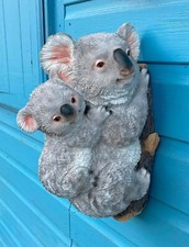 33cm Cute Koala Bear Mother and Baby Outdoor Tree Decorations Weather Resistant