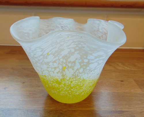 Vintage glass handkerchief - vintage,