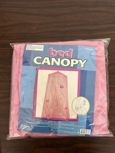 Pink princess bed canopy - pink,