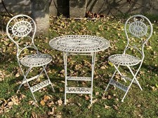 Cream cast wrought iron - &,