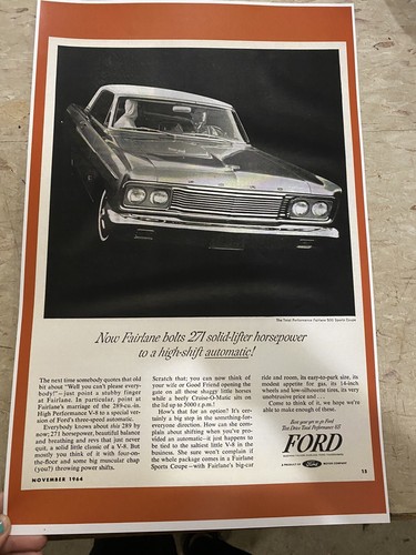 1964 ford fair - fair, line