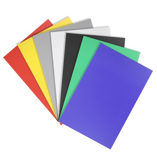 7pcs corrugated plastic - 7pcs,
