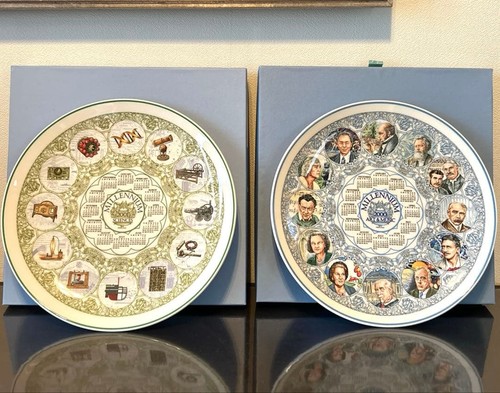Wedgwood calendar plates set - calendar,