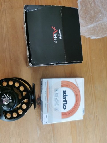 Airflo fly reel and line - fly, wf