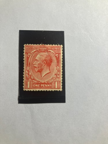 King george one penny red - george,