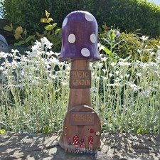 Handmade 28cm purple wooden - handmade,