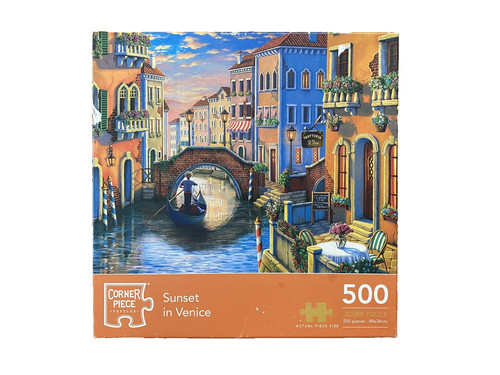 Sunset venice 500 piece - sunset,