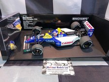 1:18 Minichamps 110920005 Nigel Mansell Williams FW14B #5 World Champion GP 1992